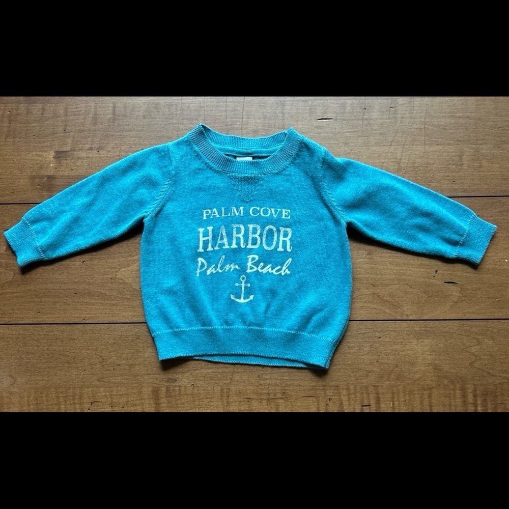 Janie and Jack Blue Sweater